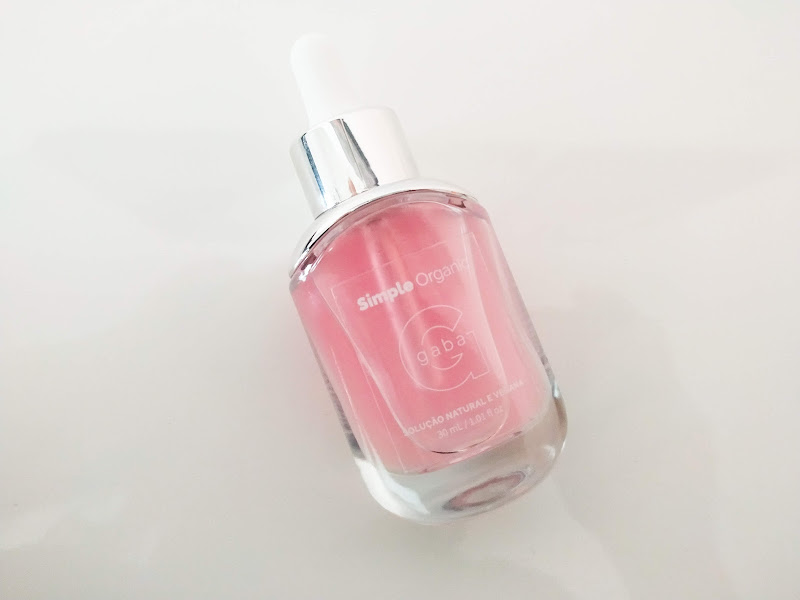 Embalagem fechada da Solução GABA Simple Organic