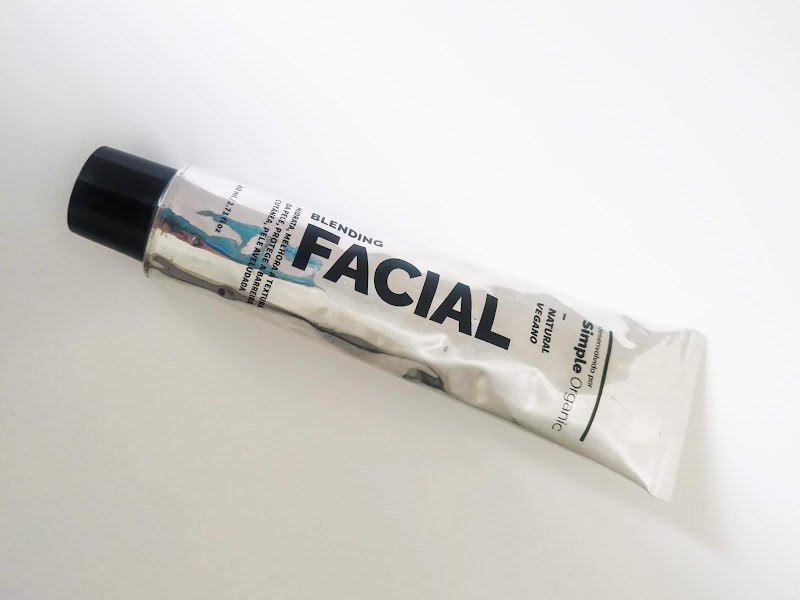 Embalagem blending facial simple organic