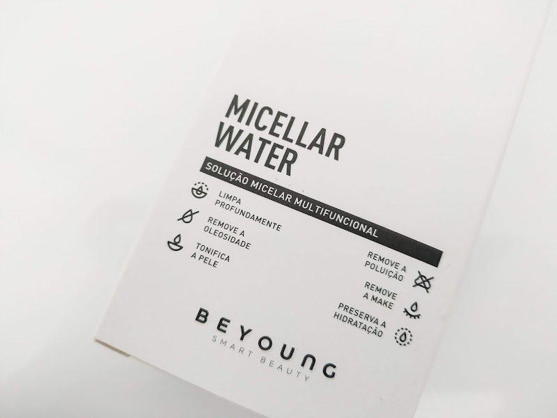 água micelar beyoung