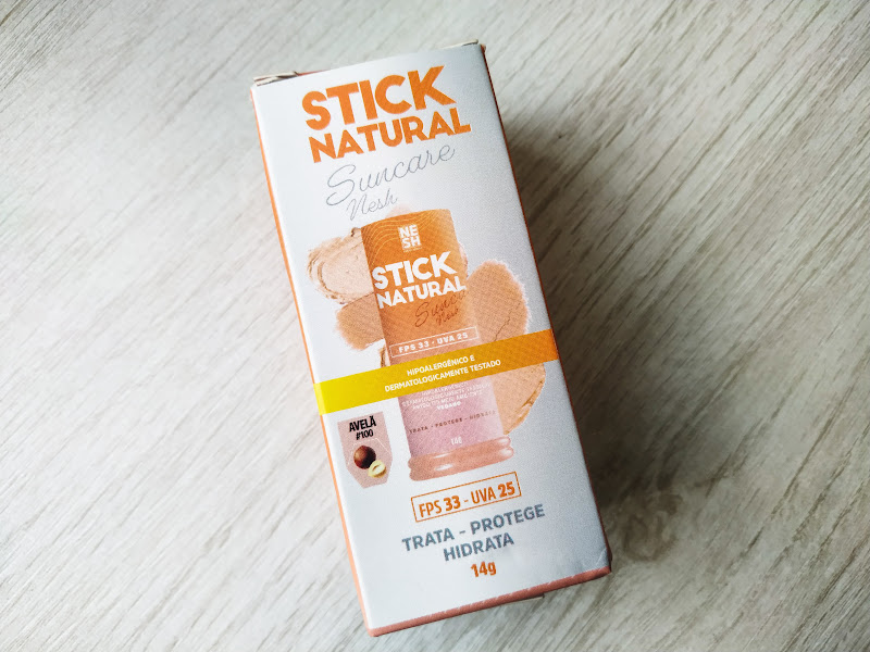caixa Stick Natural Sun Care - Nesh