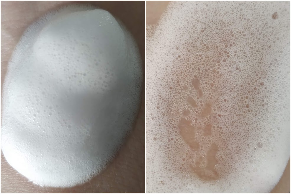 Espuma de Limpeza com Ácido Glicólico - Simple Organic textura