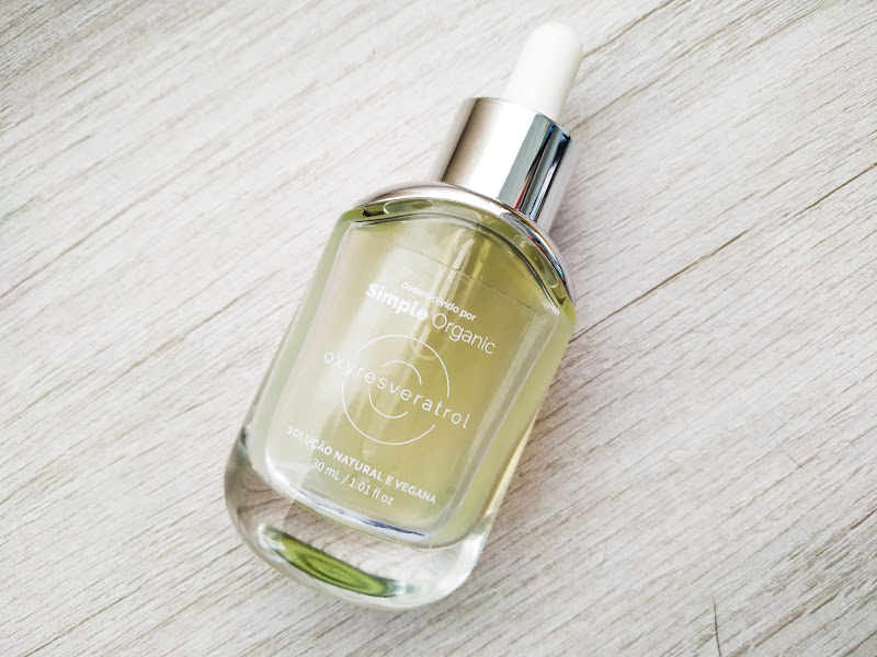 Emabalagem Solução Oxyresveratrol Simple Organic