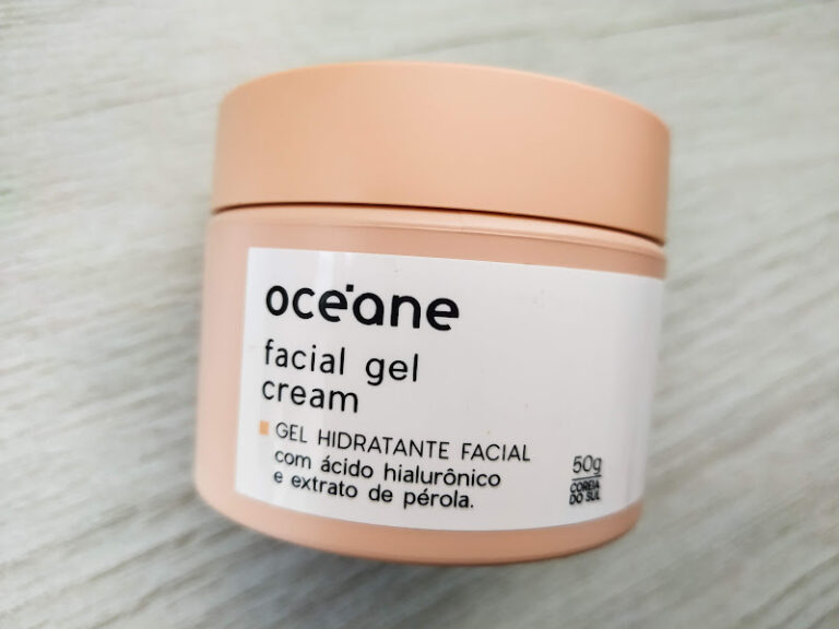 Resenha Facial Gel Cream Océane Guia do Skincare