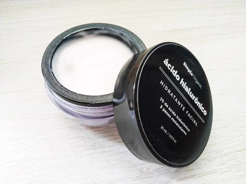 Hidratante Facial Ácido Hialurônico - Simple Organic